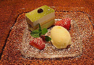 <br /><br />デザートの取り合わせ<br />