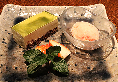 <br /><br />デザートの取り合わせ<br />