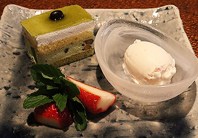 <br /><br />デザートの取り合わせ<br />